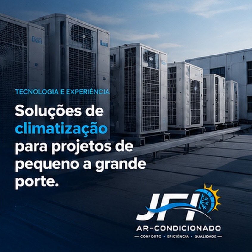 Publicação da JFI sobre climatização de projetos de pequeno a grande porte